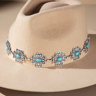 Western Cross Hat Band