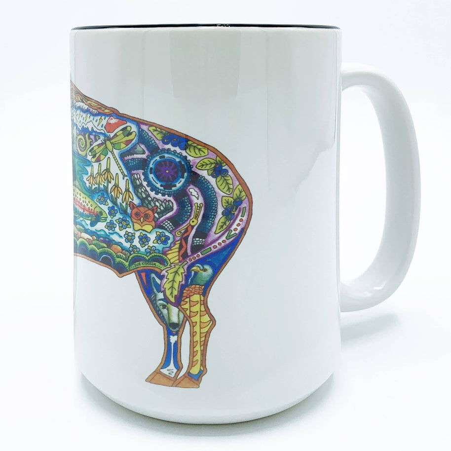 EarthArt Buffalo Mug