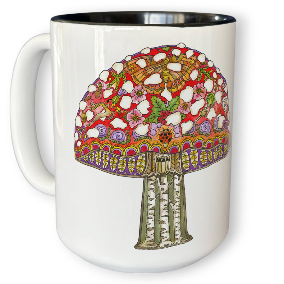 Mushroom 15 oz Mug