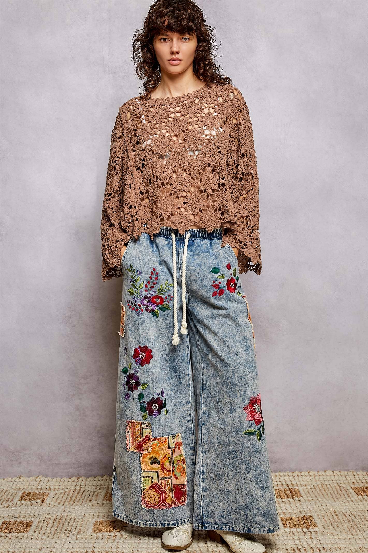 Crochet Chenile Sweater