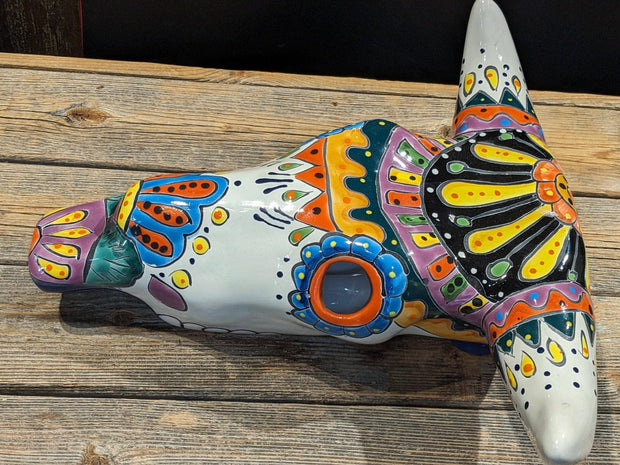 Talavera Cow Skull