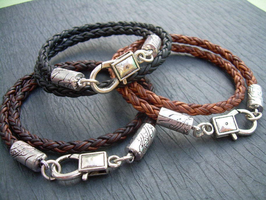 Braided Leather Bracelet