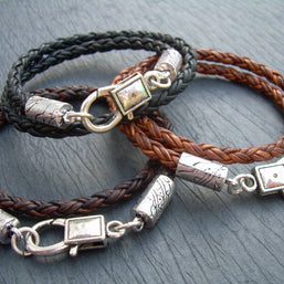Braided Leather Bracelet
