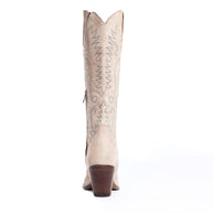 Myra Syllvia Prairie Leather Boots, Ivory