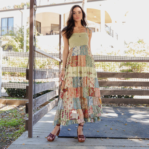 Artisan Pearl Maxi Dress