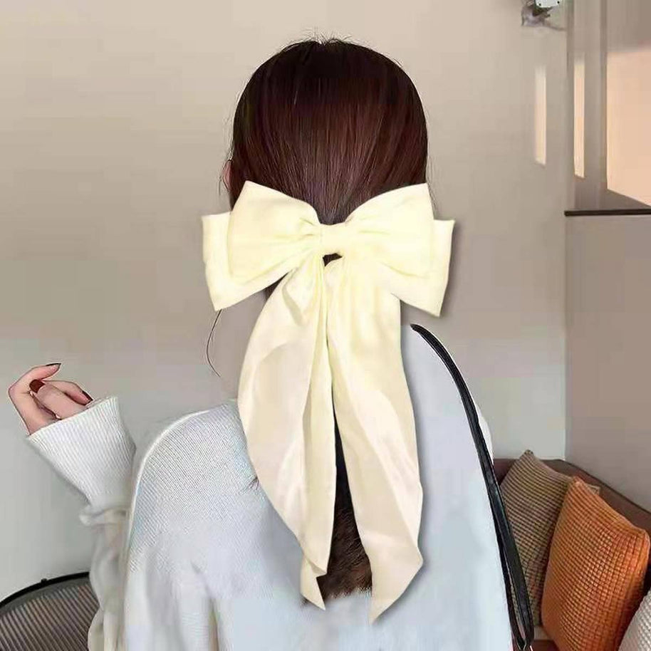 Big Bow Hair Clip: Several Colors