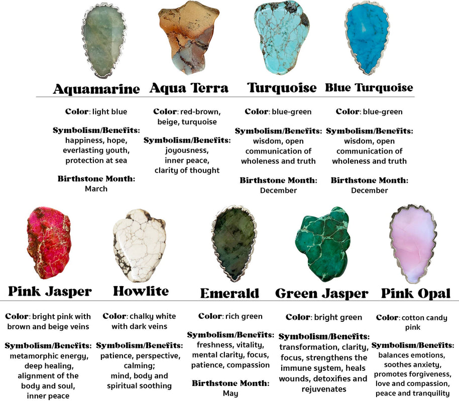 Gemstone Bolo Tie - Pink Opal