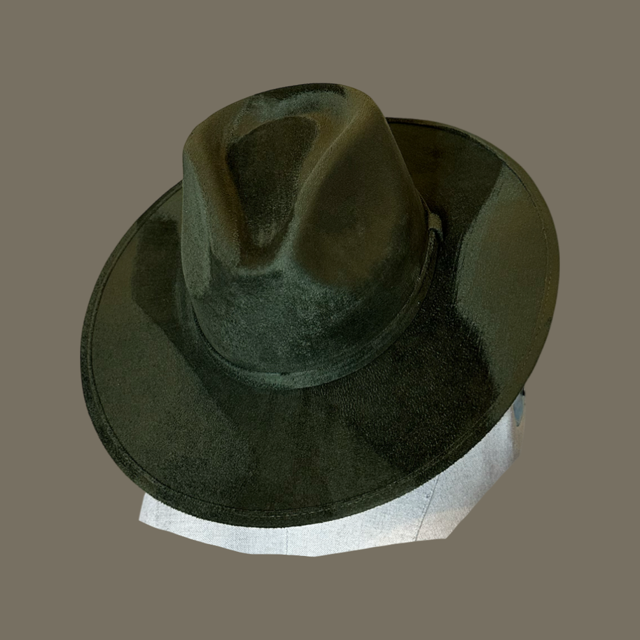 Rancher Vegan Suede Hat 