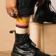 Taco Van Striped Crew Socks