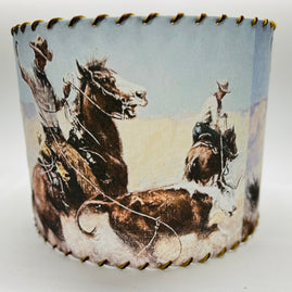 RDR Pasture Roping Lampshade Large 14-inch