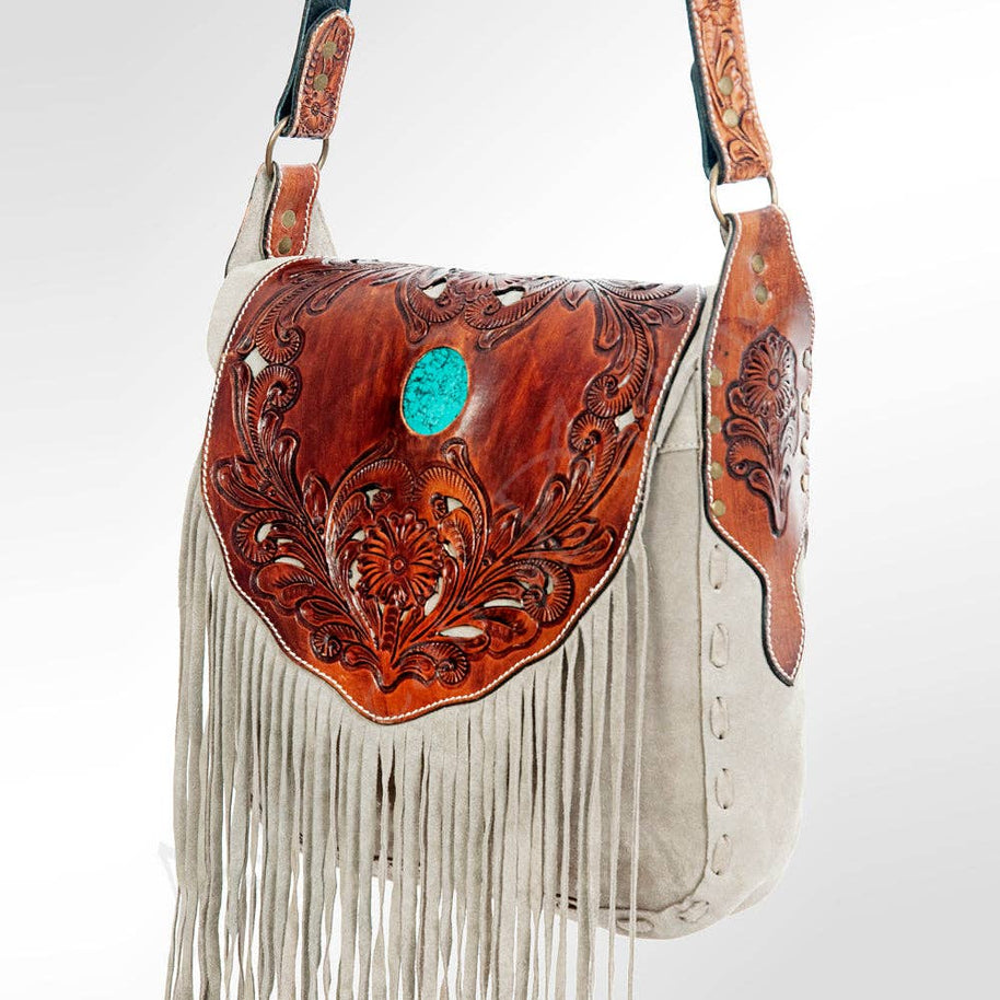 Crossbody Hair On Hide Genuine Western Leather Women Bag