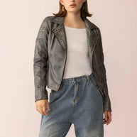 Shadow Storm Leather Jacket