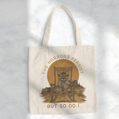 The Horrors Persist Tote Bag