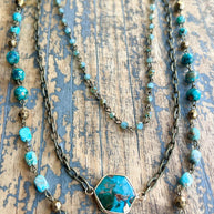 Janet Necklace Turquoise