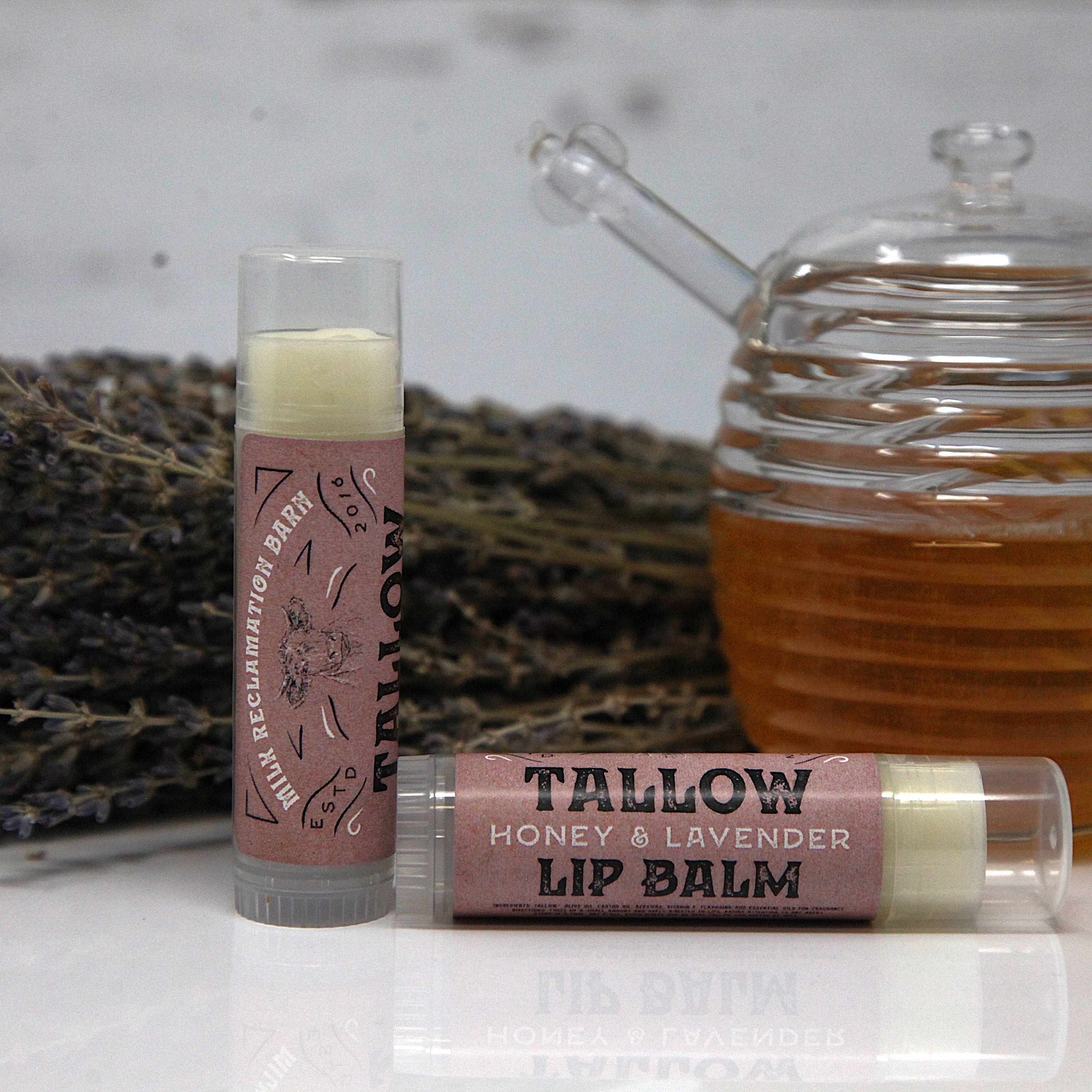 Tallow Lip Balm - .5 oz / 14g Twist-Up Tube