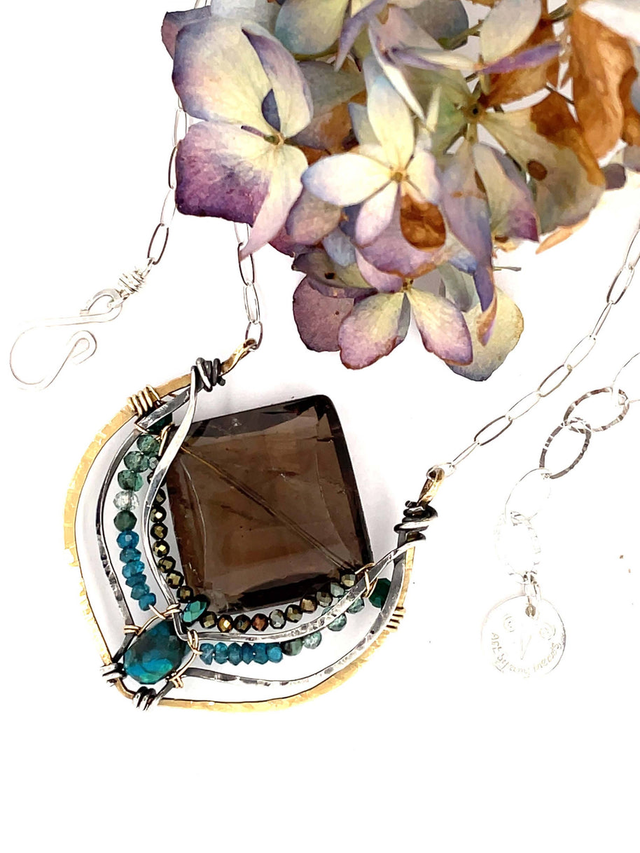 Smoky Quartz Necklace