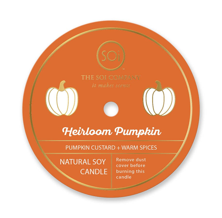 Heirloom Pumpkin  Fall 12oz  Icon Candle