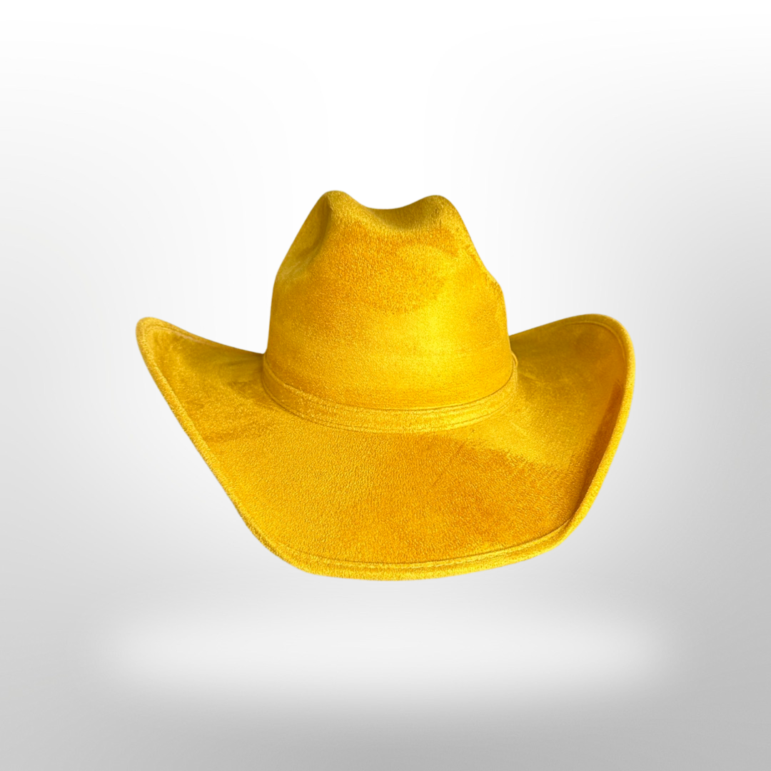 Vegan Suede Cowboy Hat 