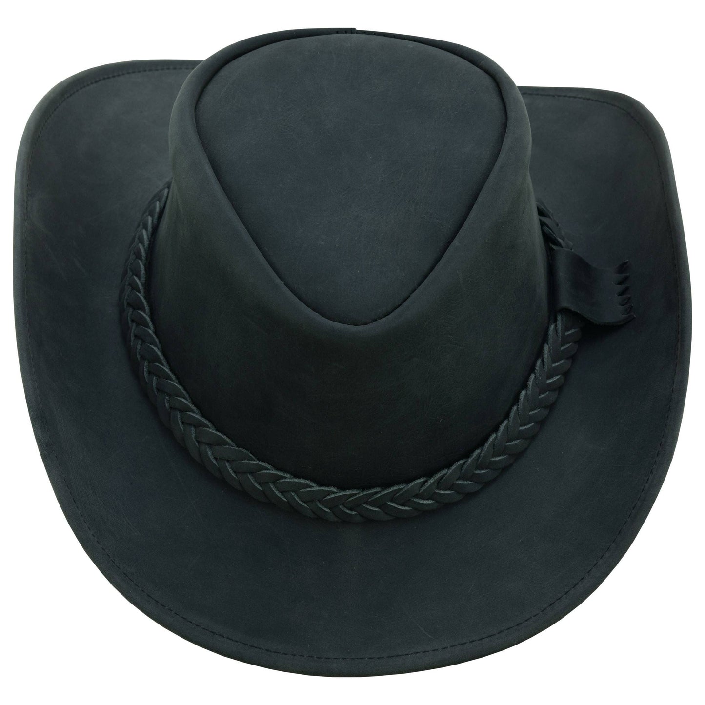 Rodeo Leather Outback Hat