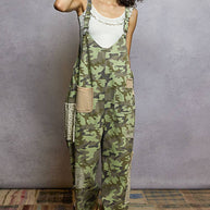 Vintage Washed Denim Overalls