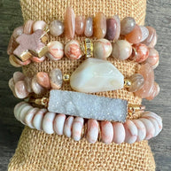 Elyse Bracelet Set Mauve