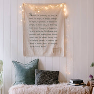 Believe In Yourself Canvas Wall Hanging 31.5