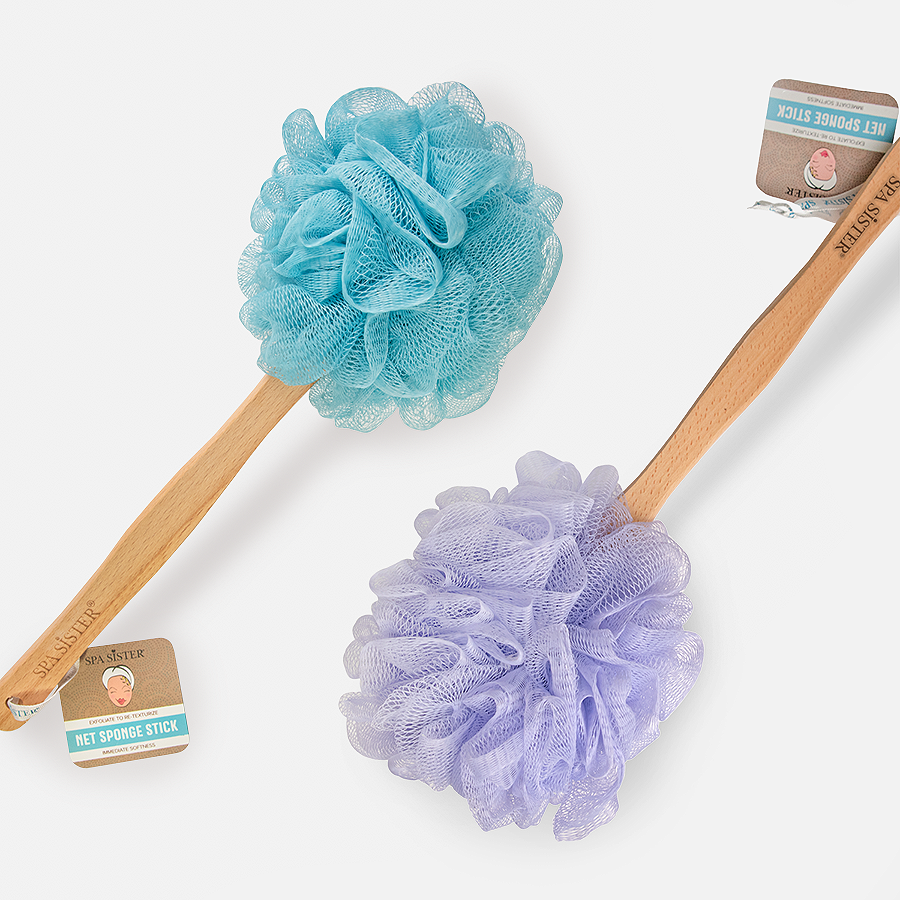 Net Beechwood Sponge Stick