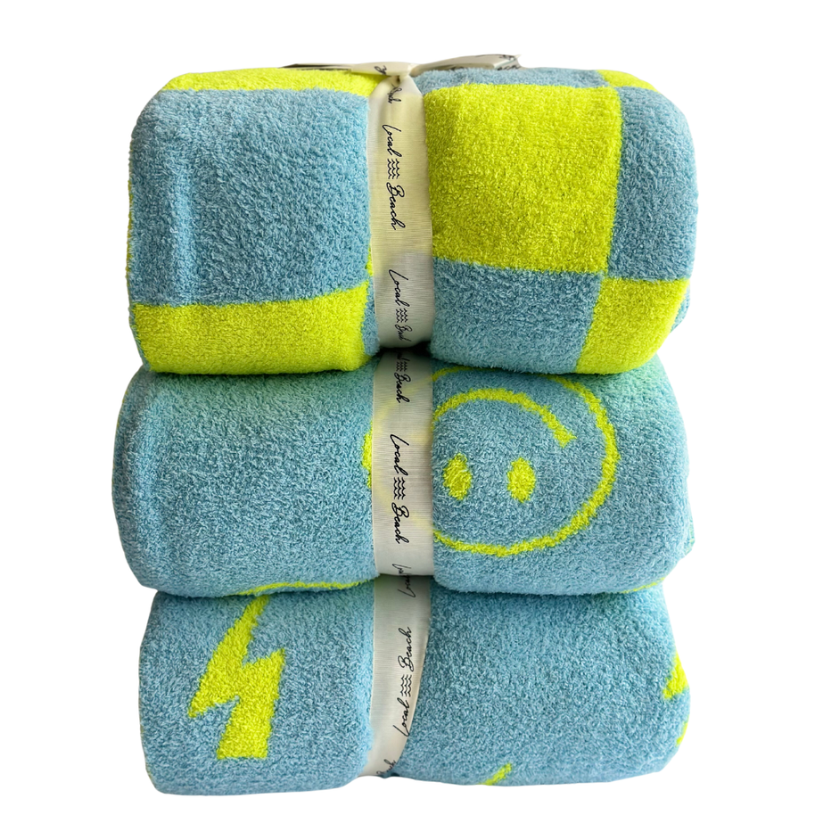 Lightning Bolt Luxe Home Blanket