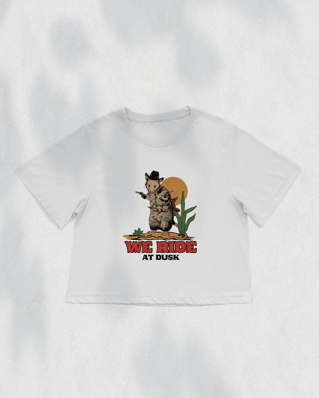 Possum Cowboy Boxy Crop