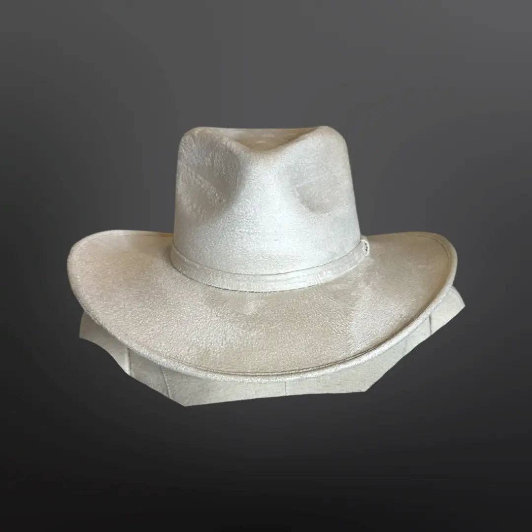 Faux Suede Billy Hat 