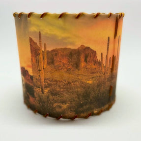 Lampshade Desert Burros, 11-inch