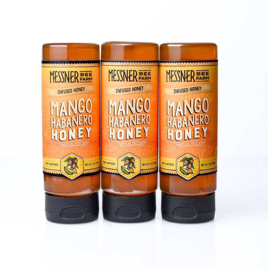 Mango Habanero Infused Honey, 12oz