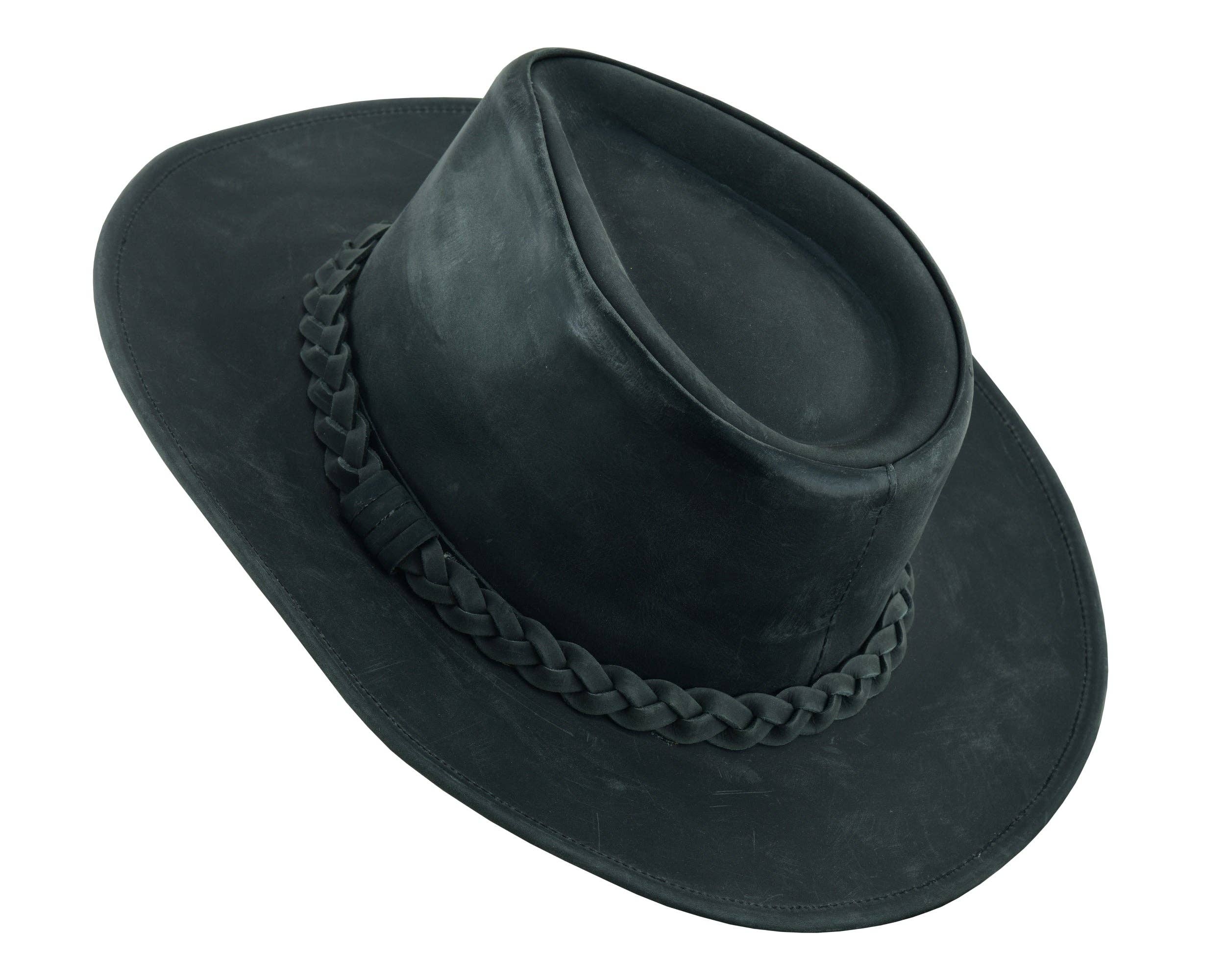 THUNDER Leather Cowboy Hat