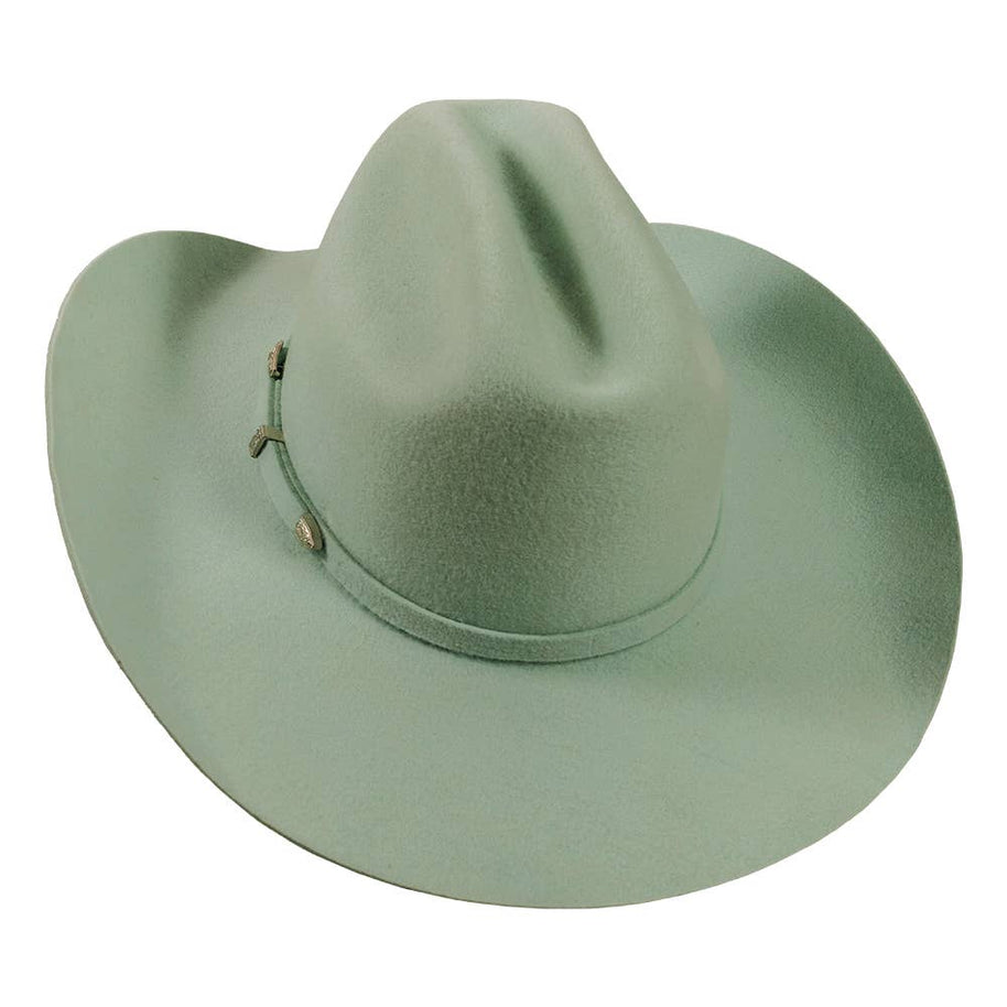 100% Wool Felt Western Cattleman hat
