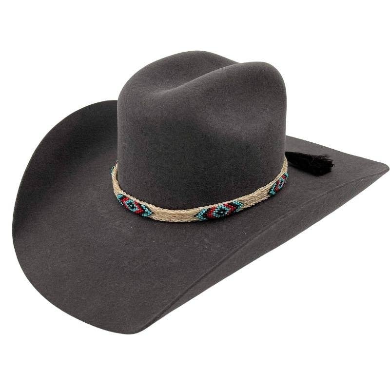 Cheval Horsehair Beaded Hat Band