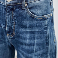 Mid-Rise Wide Leg Jeans
