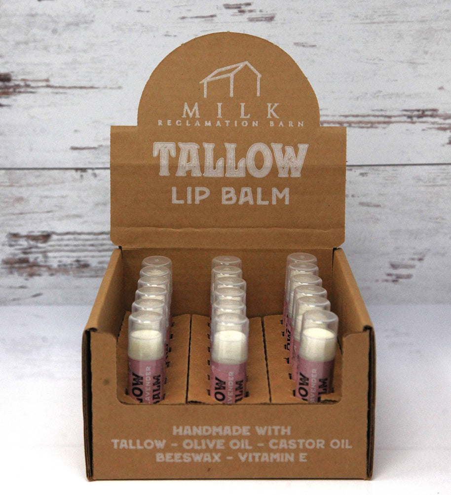 Tallow Lip Balm - .5 oz / 14g Twist-Up Tube