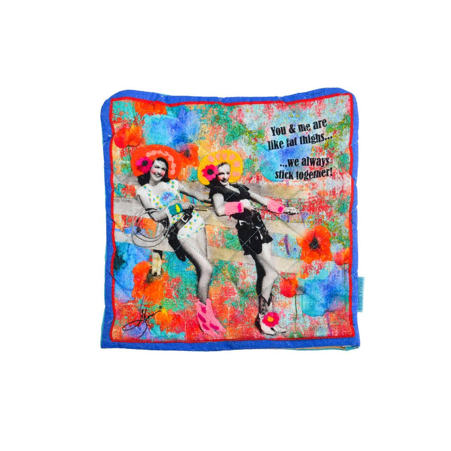 You Me Cowgirl Pot Holder