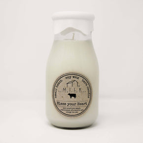Milk Bottle Candle Bless Your Heart (Orange & Vanilla)