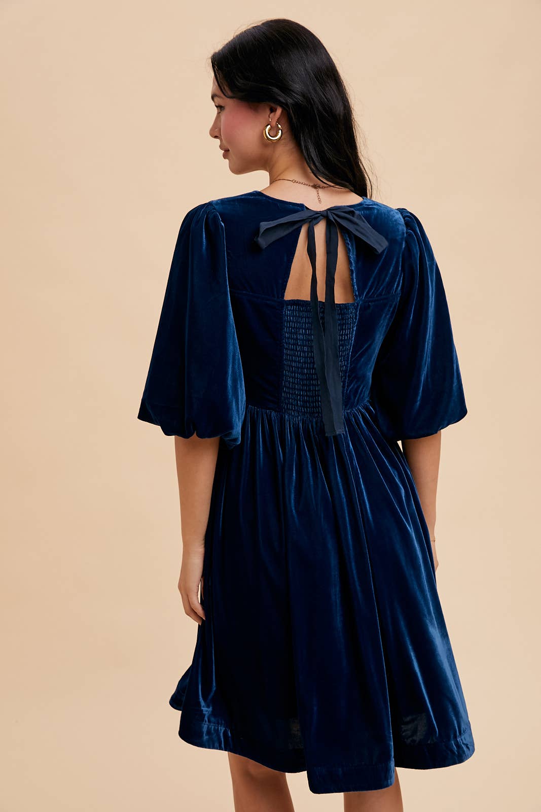 Sweetheart Velvet Mini Dress