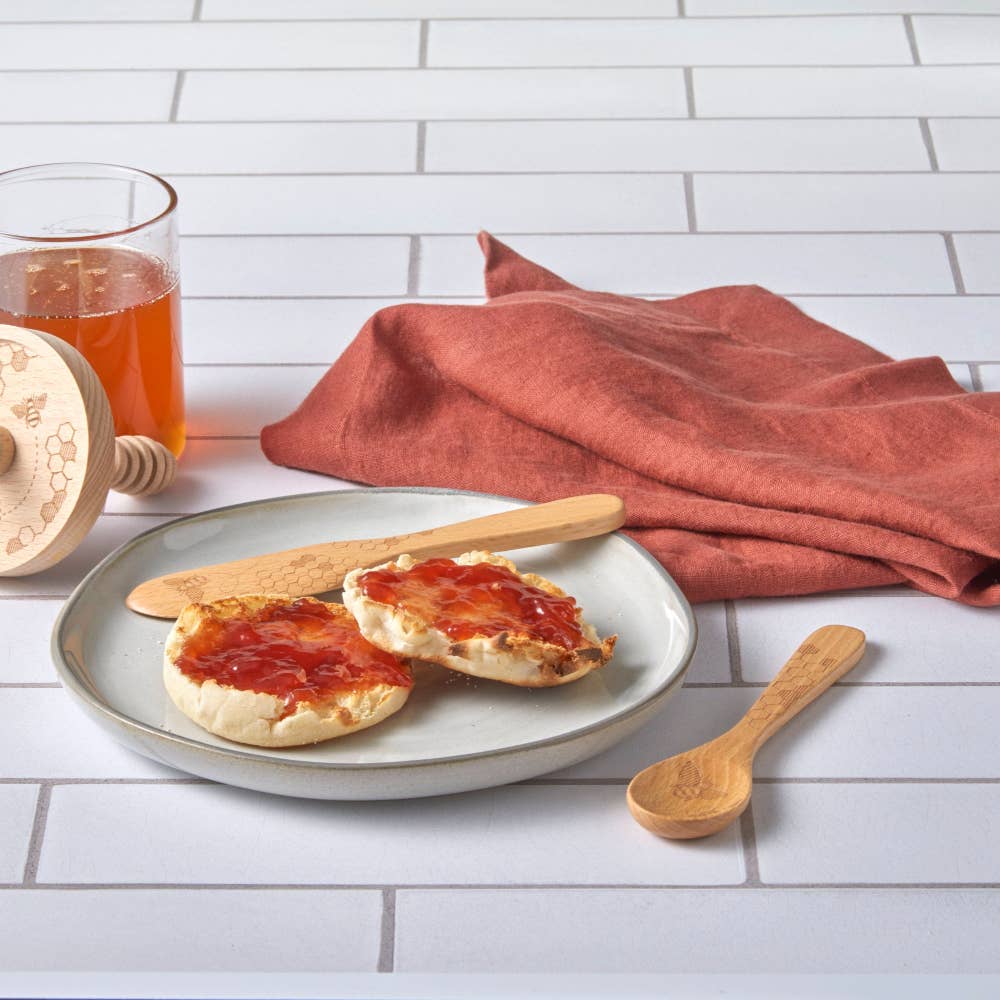 Honey Bee Jam Spoon & Spreader Set