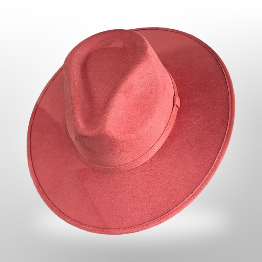 Rancher Vegan Suede Hat 
