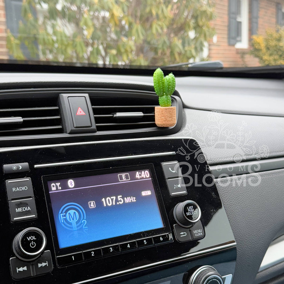 Mini Cactus Plant Vent Clip
