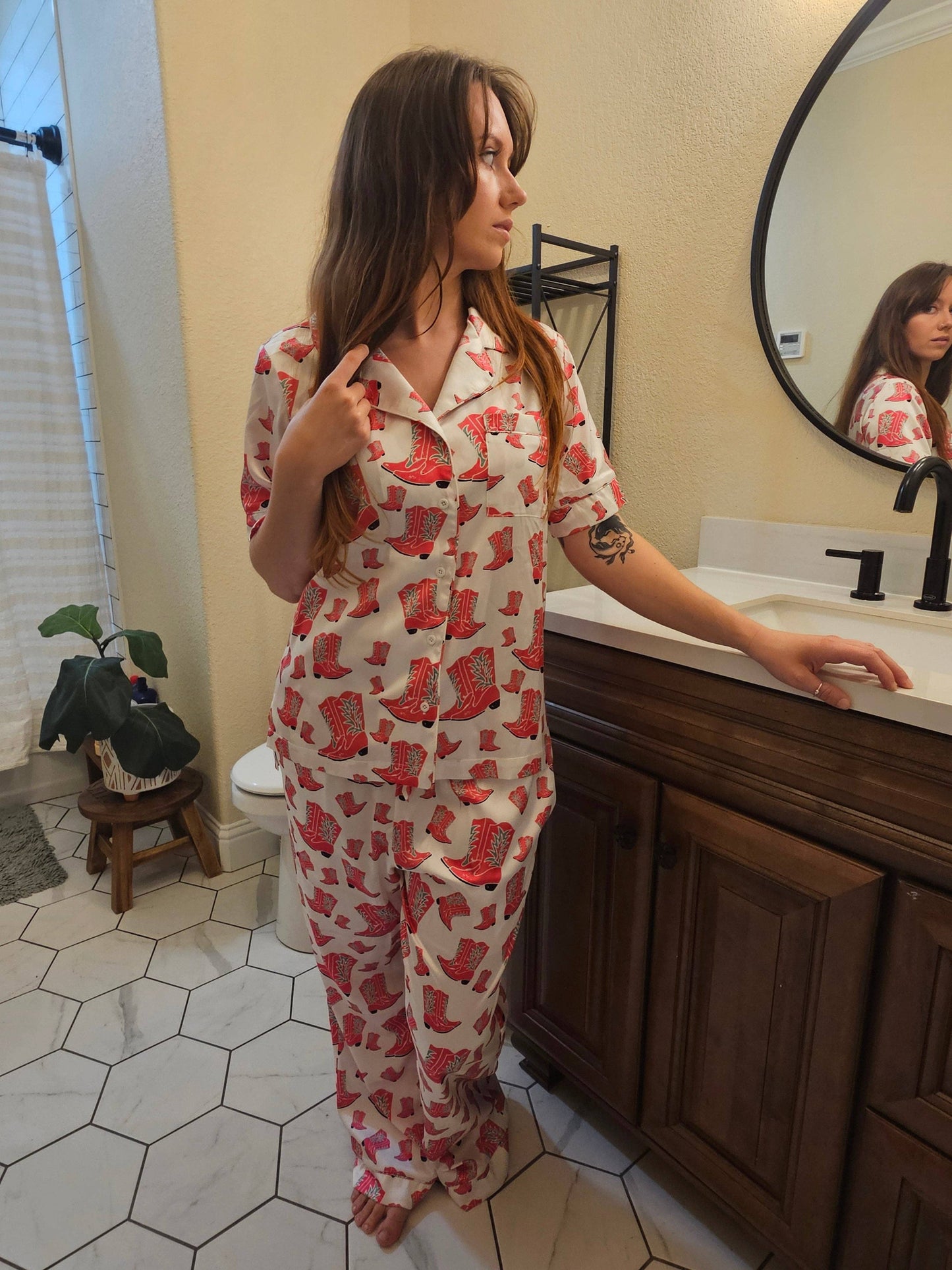 Boots Pajamas Set