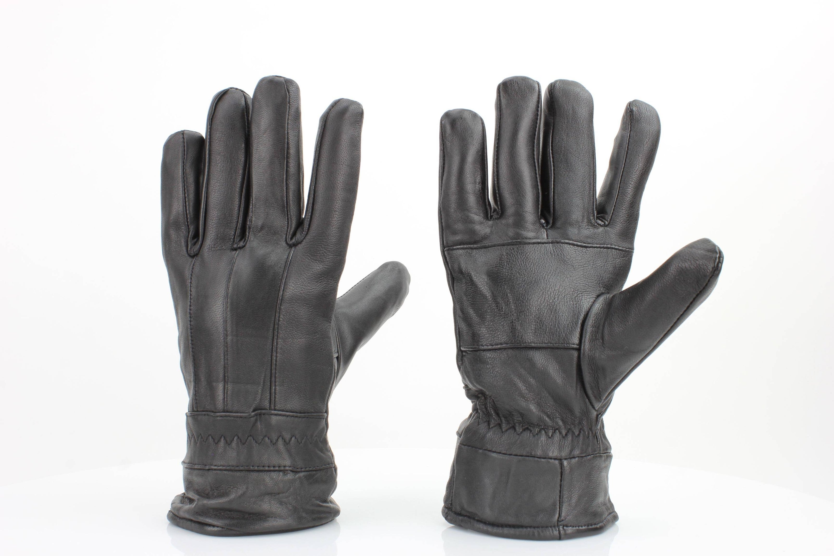 Lined Sheepskin Leather Gloves