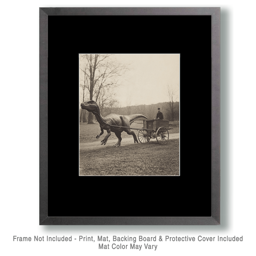 DinoCarriage Art Print