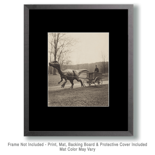 DinoCarriage Art Print