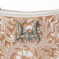 Loyal West Dannia Purse, Med, Ivory Dust