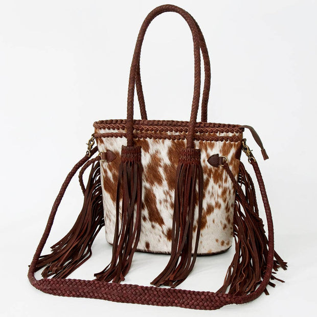 Large Hair on Hide Western Tote
