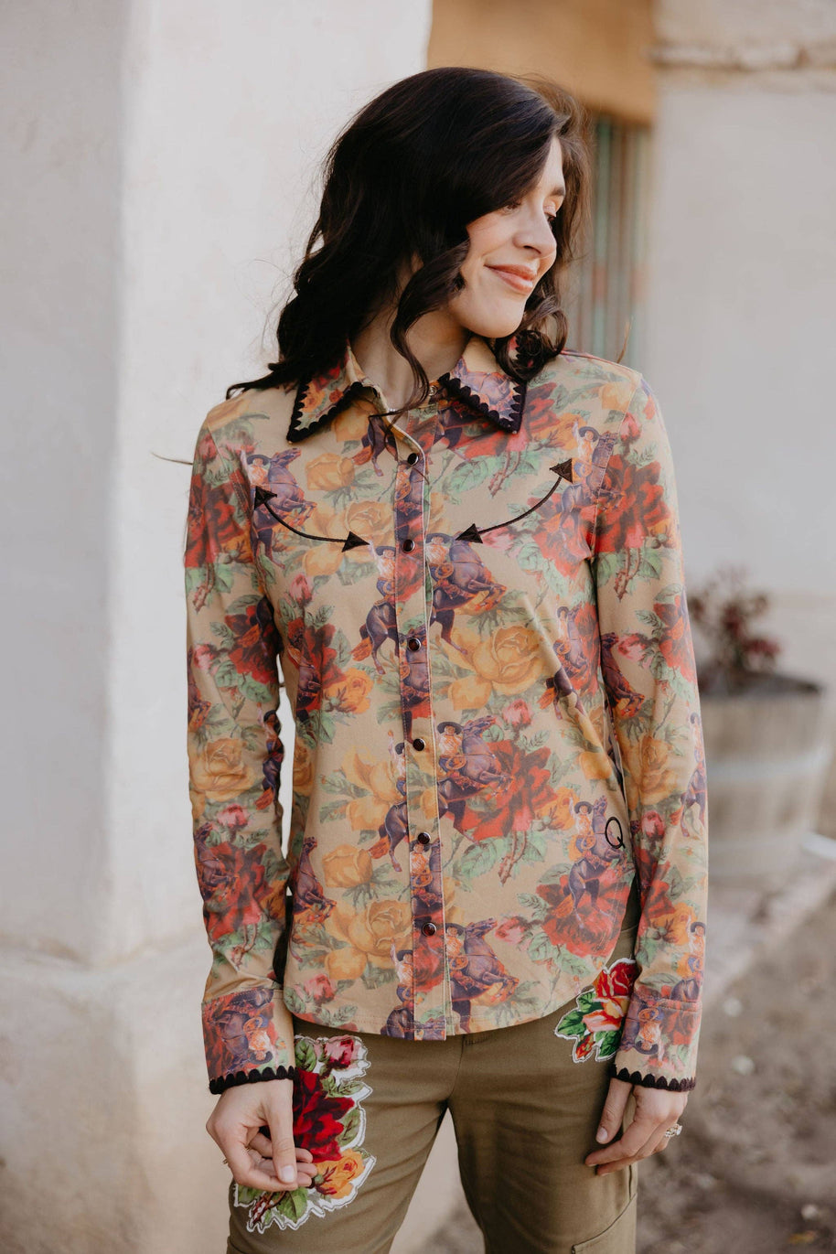 Dona Isabella Button Up